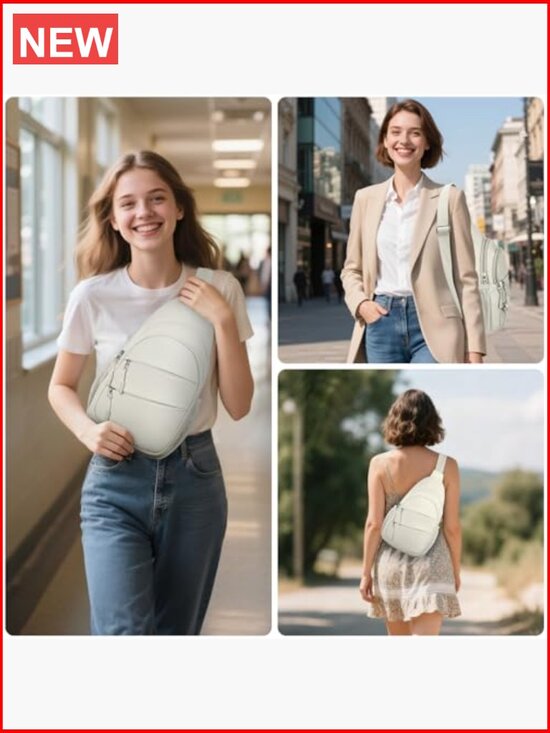 Sling Bag Crossbody Backpack Anti Theft Lightweight Travel Daypack main image 6